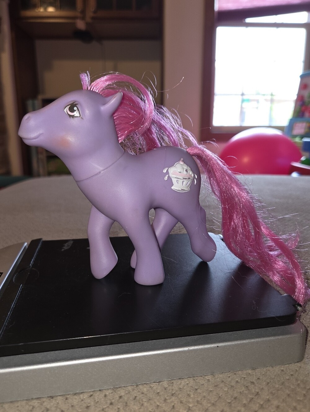 Vintage 1987 My Little Pony MLP Sundae Best Sherbet Ice Cream Purple